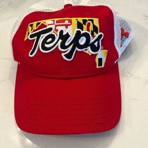 Under Armour University of MD Terps Mesh Truckers Cap